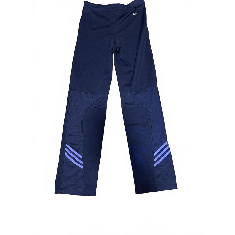 VTG Adidas Fitted Flare Track Pants Flag tag Climacool size large